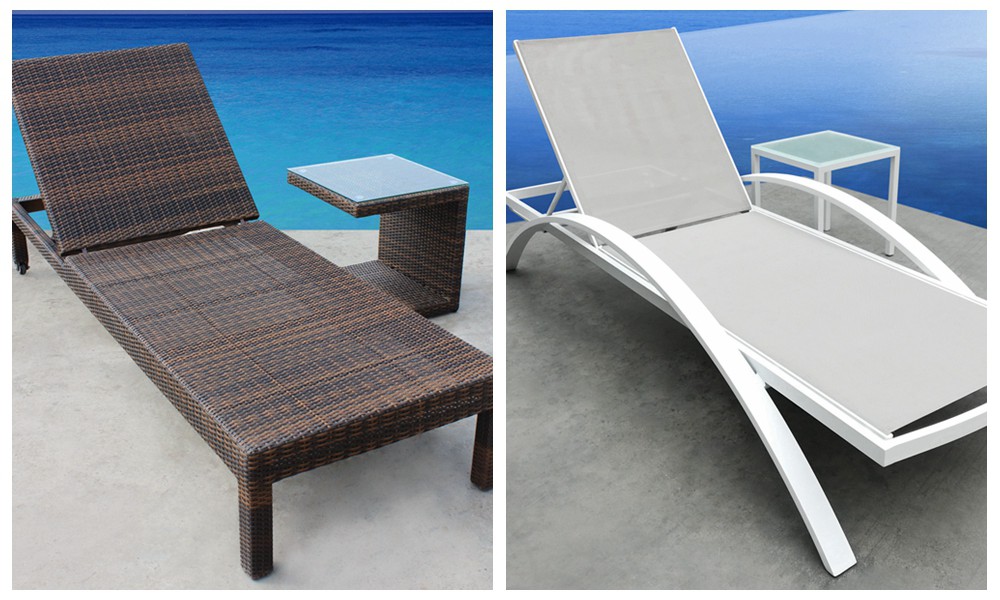 Outdoor Hotel Lounge Chair