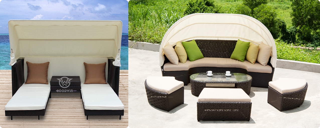 Outdoor Daybed With Canopy