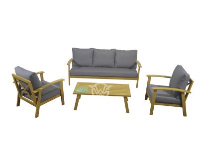 All Weather Country Style Comfortable Cafe Sofa Set