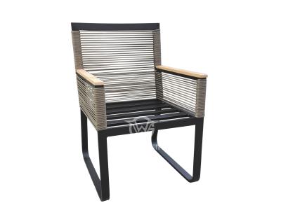 Unique Design Outdoor Furniture Weave Rope Dining Chair