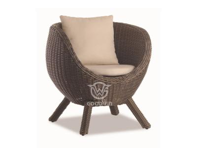 Hand Woven Synthetic Rattan Bistro Set For Patio