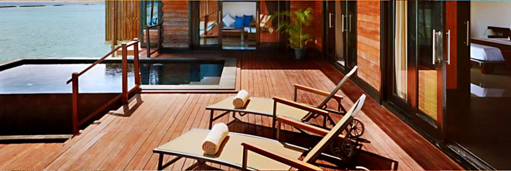 Outdoor Hotel Project Furniture Lounge Chair With Wheels