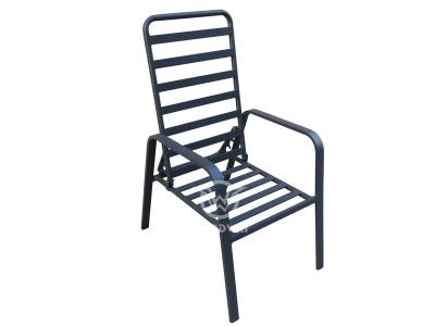 Leisure Recliner Chair With Ottoman For Balcony