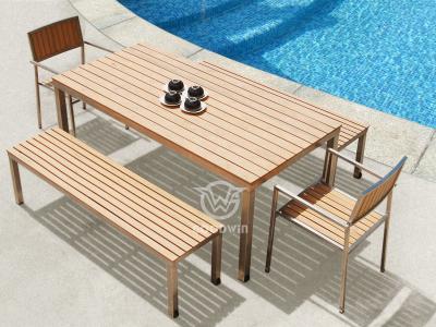 Patio Dining Bench Set