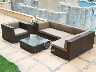L Shaped Outdoor Sofa Set