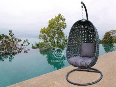 Outdoor Rattan Egg Swing