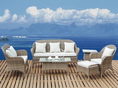 Synthetic Rattan Sofa Set For Garden