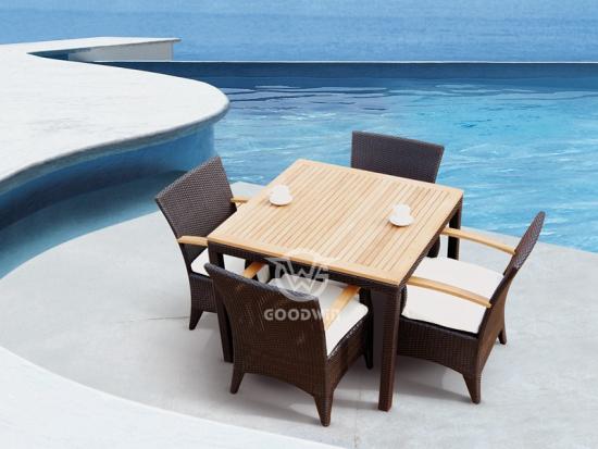Square Dining Table Set