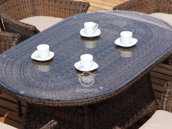 6-seat Rattan Dining Set