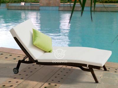 Wicker Rattan Sun lounge