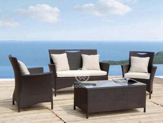 Hand-weaving Wicker Sofa Set