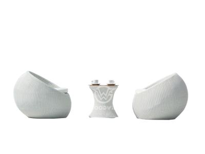 3 Pieces Outdoor Rattan Leisure Chairs Set