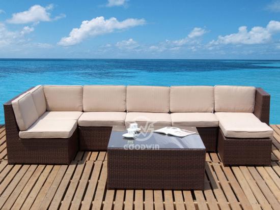 L Shaped Modular Sofa Set