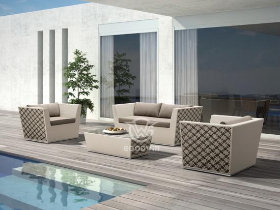 Synthetic Rattan Sofa Set