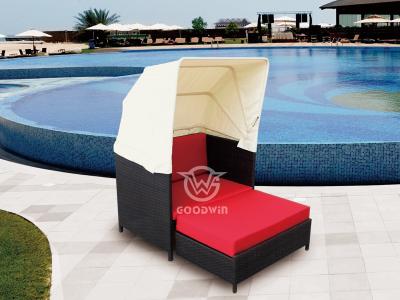 Garden Rattan Chair With Canopy