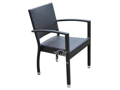 Hotel Restaurant Rattan Furniture Dining Table Set