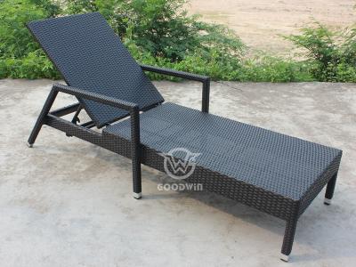 Leisure Outdoor Rattan Wicker Chaise Lounge For Pool