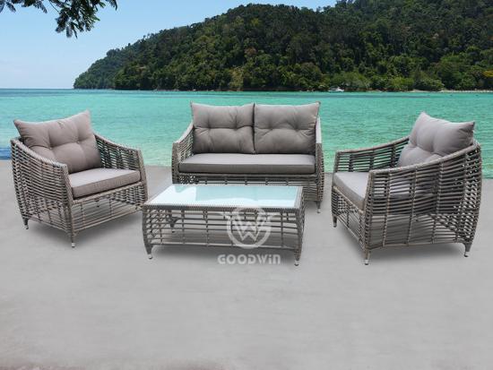 Hand Woven Rattan Sofa Set