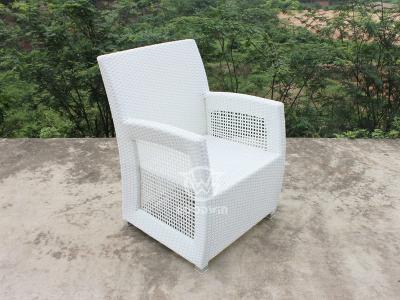 High Quality Small Space White Rattan Furniture