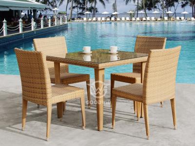 Rattan Dining Set For 4