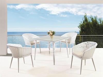 Garden Treasure Synthetic Rattan Dining Set Outdoor