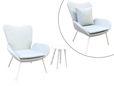 Comfortable Balcony Furniture High Back Leisure Chair Set