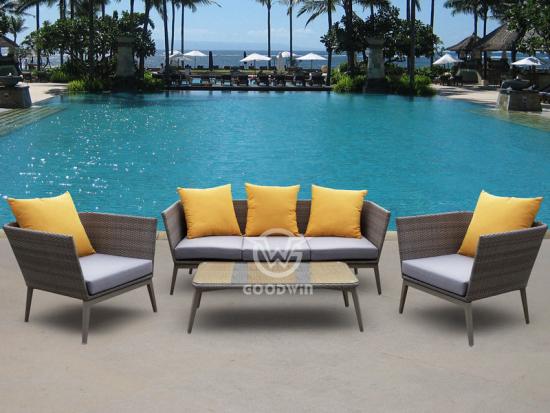 Garden Treasure Rattan Sofa Set