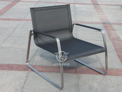 Patio Stainless Steel Frame Textilene Sofa Set