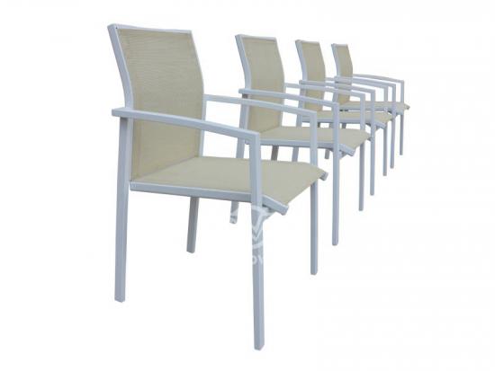 Garden Restaurant Square Dining Table Set