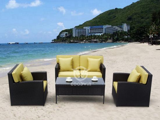 Synthetic Rattan Sofa Set Outdoor