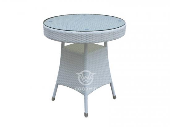 Patio Round Rattan Table