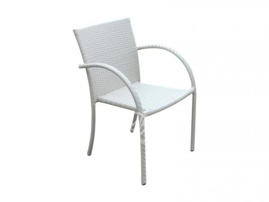 Wicker Rattan Dining Armchair