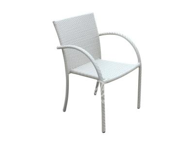 Wicker Rattan Dining Armchair