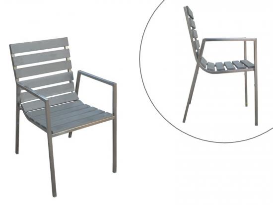 Durable Metal Frame Dining Set Outdoor