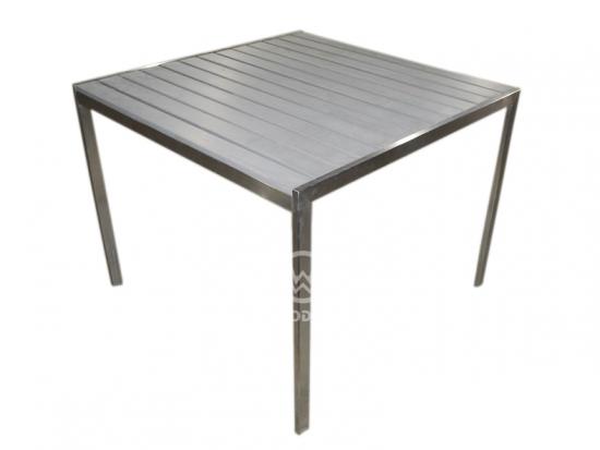 Durable Metal Frame Dining Set Outdoor