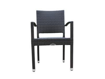 Outdoor Patio Synthetic Rattan Dining Armchair