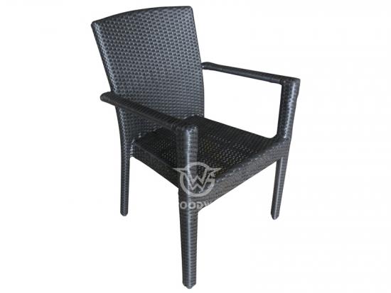 UV-resistant Rattan Outdoor Dining Armchair