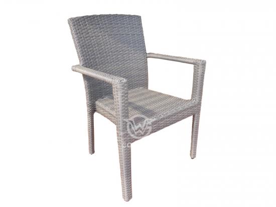UV-resistant Rattan Outdoor Dining Armchair