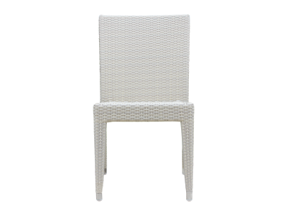 Garden Restaurant Synthetic Rattan Dining Side Chair