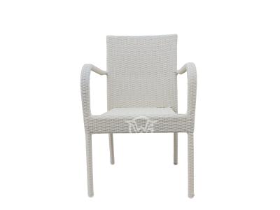 Aluminum Frame Weave Rattan Garden Arm Chair