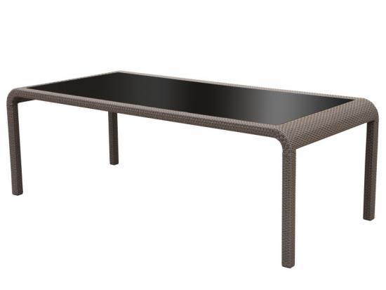 Rectangle Rattan Dining Table Outdoor