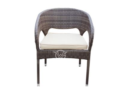 Outdoor Leisure Wicker Rattan Patio Garden Dining Armchair