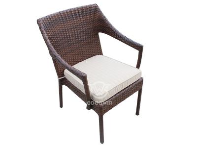 All Weather Patio Furniture Rattan Dining Armchair