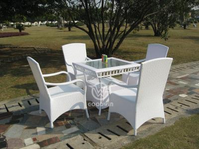 All Weather Synthetic Rattan Dining Set