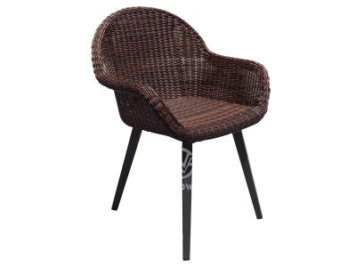 Round Rattan Dining Chair