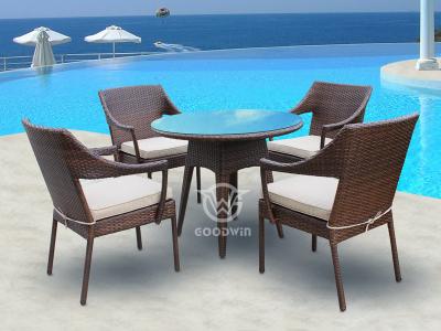 Garden Furniture Wicker Rattan Dining Set