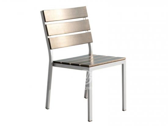 Metal Frame Dining Side Chair Patio