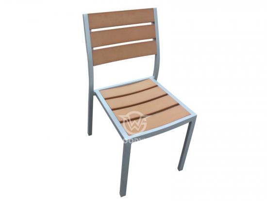 All Weather Poly-wood Dining Armless Chair