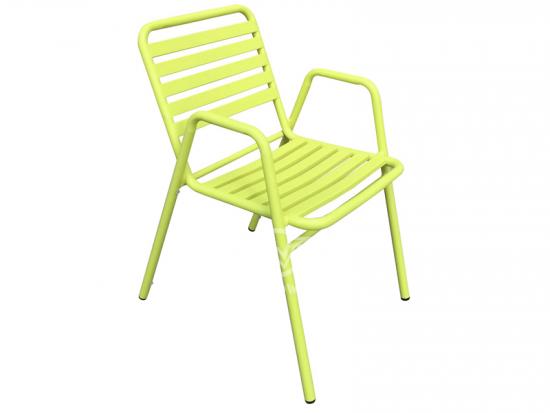 Colorful Outdoor Aluminum Frame Chair