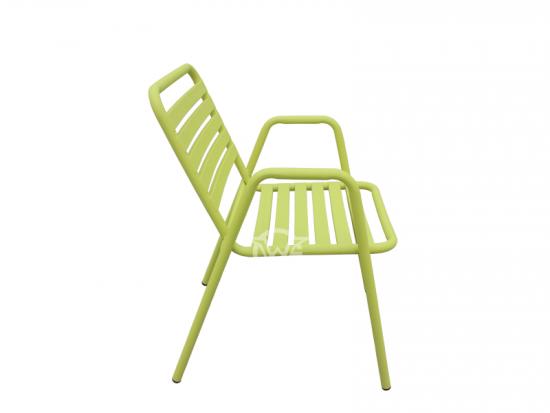Colorful Outdoor Aluminum Frame Chair